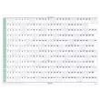 Muurkalender jaarplanning BREPOLS 82 x59 cm