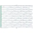 Muurkalender jaarplanning BREPOLS 82 x59 cm