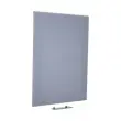 Magnetisch glazen bord Grijs - 60 x 90 cm