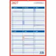 Mementokalender Aurora BE FR - 21 x33 cm