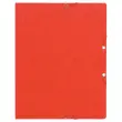 10 Mappen met elastiek zonder kleppen - karton 360g - rug 1,5 cm