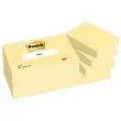 012 Herpositioneerbare memoblaadjes - 12 blokken - 38 x 51 mm - Pastelgeel - POST-IT