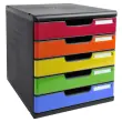 Module met 5 lades Modulo glossy assorti