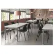 Tafel 140 x 80 beuken - aluminium poten