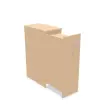 Opbergkast Orga toren H1300 - beuk - opening links 