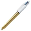 Balpen 4 kleuren - Corps Shine Or - BIC