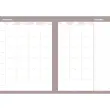 Weekagenda ZAKELIJK KLEUR ML Ella - 10x15 cm - Beige - December tot december - QUO VADIS