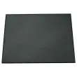 Bureauonderlegger met zachte flap - anti-reflecterend - zwart PVC