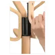 Kledingrek café van licht hout