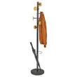 Kapstok MUSIC 6 houten haken