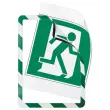 2 Plakbare displayhoezen Security A4 Groen/wit DJOIS