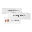 10 Tafelnaamhouders met Bristol - 21 x 6,3 cm - TARIFOLD