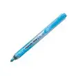 Intrekbare markeerstift - afgeknotte punt - blauw - PENTEL