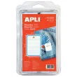 1000  Geperforeerde textiellabels 39x55mm 