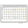 Magnetisch planner Kanban 180x120cm - geruit 25x25 mm