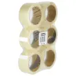 6 Verpakkingstape 371 - Transparant - 50 mm x 66 m - 3M SCOTCH