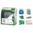 Pakket defibrillator Fred PA-1buiten
