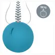 Ergonomische zitbal Ergo Cosy Active - Diameter 65 cm - Blauw - LEITZ