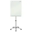 Mobiel magnetisch paperboard van glanzend wit glas - 70 x 185 cm - NOBO 