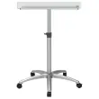 Mobiel magnetisch paperboard van glanzend wit glas - 70 x 185 cm - NOBO 