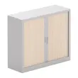 Lage rolluikkast - 100 x 120 cm - Alu en licht acacia