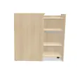 Orga tower H130 cm acacia - opening rechts