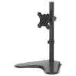 Horizontale monitorarm op voet voor 1 scherm