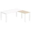 Retour BRUSSEL 98 x 60 acacia - witte poten