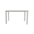 Bureau BRUXELLES 120 x 80 acacia - aluminium voeten