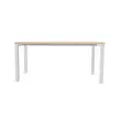 Bureau BRUXELLES 180 x 80 acacia - witte poten
