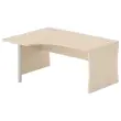 Bureau BUDAPEST compact terug naar links acacia L160