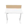 Bureau scheidingswand L.140 beuken/wit 