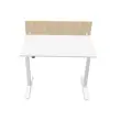 Cloisonnetje voor bureau L 140 acacia/wit 