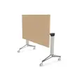 Klaptafel - 120 x 70 cm - Beuken/Alu 