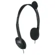 Microheadset Jack-plug 3,5 mm - micro en koptelefoon