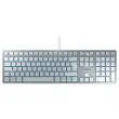 Draadloos toetsenbord CHERRY KC 6000 SLIM extra dun - Zilver 