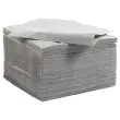 125  Papieren servetten 33x33 cm, twee lagen, granietkleur 