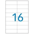 100 Doos met 100 vellen multifunctionele etiketten - 105x37 mm