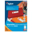 100  Inktjet etiketten vellen 99,1x33,9 mm 1600 etiketten/doos 