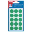 90 ronde signaalstickers, &Oslash;19 mm, groen 