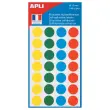 Ronde kleefpastilles - Ø15 mm - Diverse kleuren - APLI