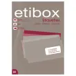 100 Etikettenbladen 70x37 mm per 2400/doos, rood