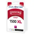 Inkjetcartridge ARMOR equivalent aan Canon PGI-1500XL magenta