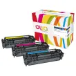 3 Cartridges ARMOR equiv. HP CE411A, 413A, 412A Cyaan Maganta en Geel