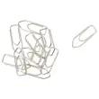 100  Gegalvaniseerde paperclips uiteinde "PUNT" - 45 mm 