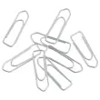 100  Paperclips met visgraatpunt in gegalvaniseerd staal - 32 mm 