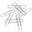 100  Gegolfde paperclips 5 cm 