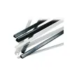 25 Klemruggen 3 mm - Zwart