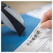 24 Rolletjes van 130 witte labels 28x89mm voor DYMO Label Writer