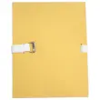 Map met band en voetflap - breedte max 13 cm - beige - ACCESS
